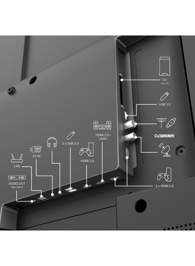 طومسون تلفزيون جوجل الذكي QLED 4K UHD مقاس 43 بوصة - Image 4
