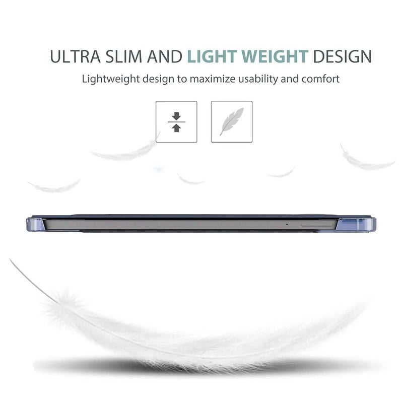 ProElite Cover for Xiaomi Mi Pad 7/7 Pro 11.2 inch Case Cover, Flip Case Cover for Xiaomi Mi Pad 7/7 pro 11.2 inch. with Transparent Back & Stylus Pen [Auto Sleep Wake Support], Dark Blue - Image 5