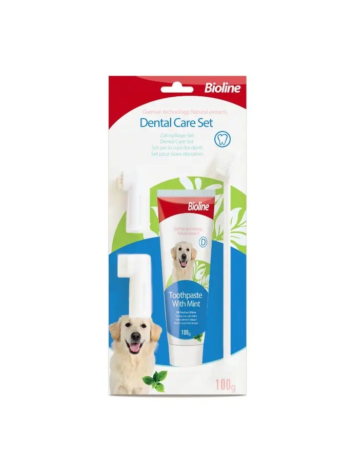 Bioline Dental Care Set[Weight - 100g, Flavor - Mint] - Image 2