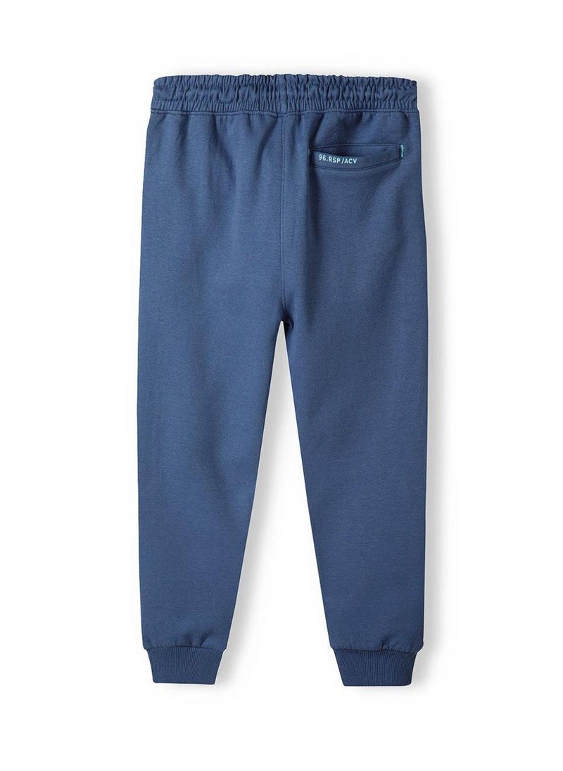 مينوتي بنطال رياضي أولادي برباط خصر وطباعة جانبية - Image 2