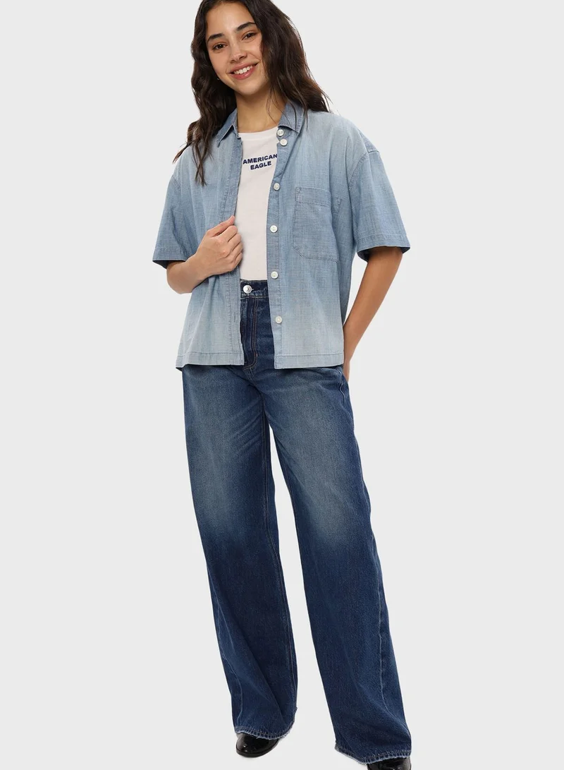 American Eagle Button Down Shirt