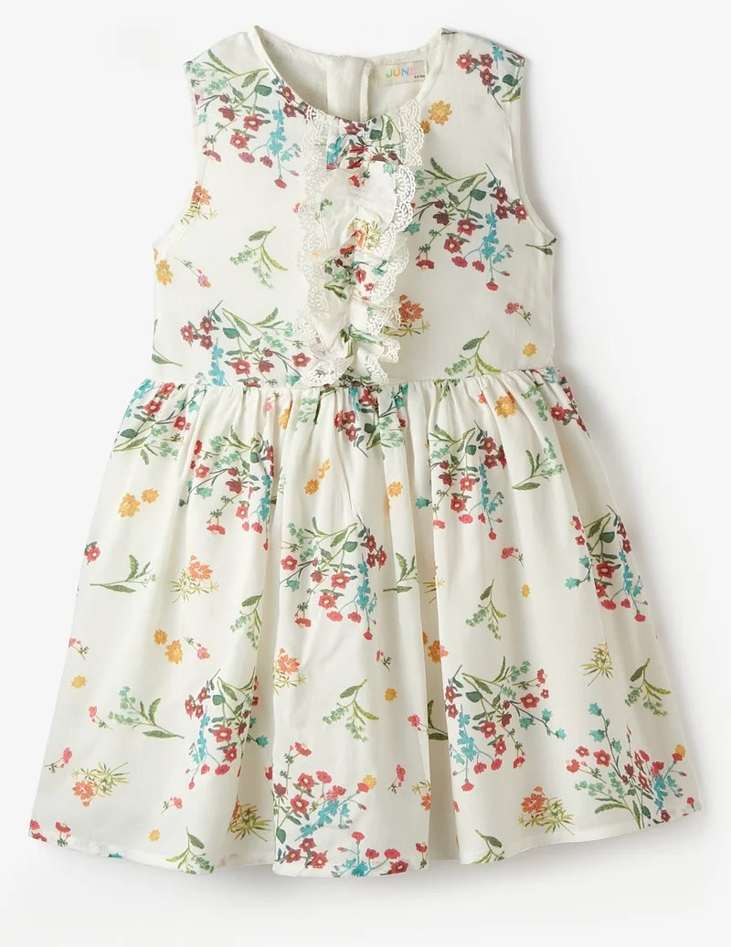 جون Girl Flower Dress
