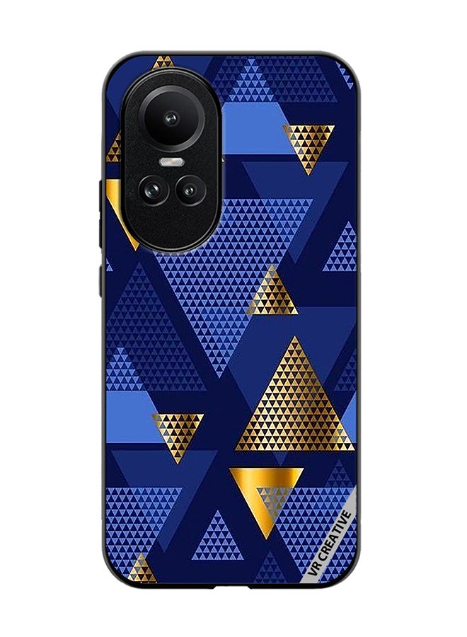 VR CREATIVE Protective Case Cover For Oppo Reno 10 Pro Interic Art Abstract Design Multicolour - Image 1