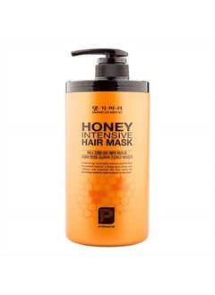 Honey Intensive Hair Mask, Containing Royal Jelly and Herbal Fermented Extracts, Providing Nutrition and Moisture to Dry and Damaged Hair, 1000ml
