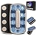 D.G.PLAYER Fidget Toys Adults Sound Silent Handheld Cool Fidget Slider Metal Sensory Toys for Adults Stress Relief Focused Anxiety Time Passing Travel Classroom Office Car HomeClear Blue - Image 2