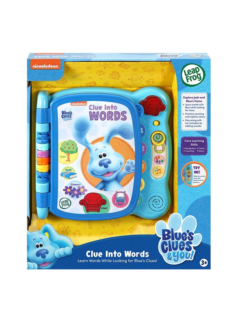 Leap Frog - Leap Frog Blue's Clues and You! Clue Into Words - Image 1