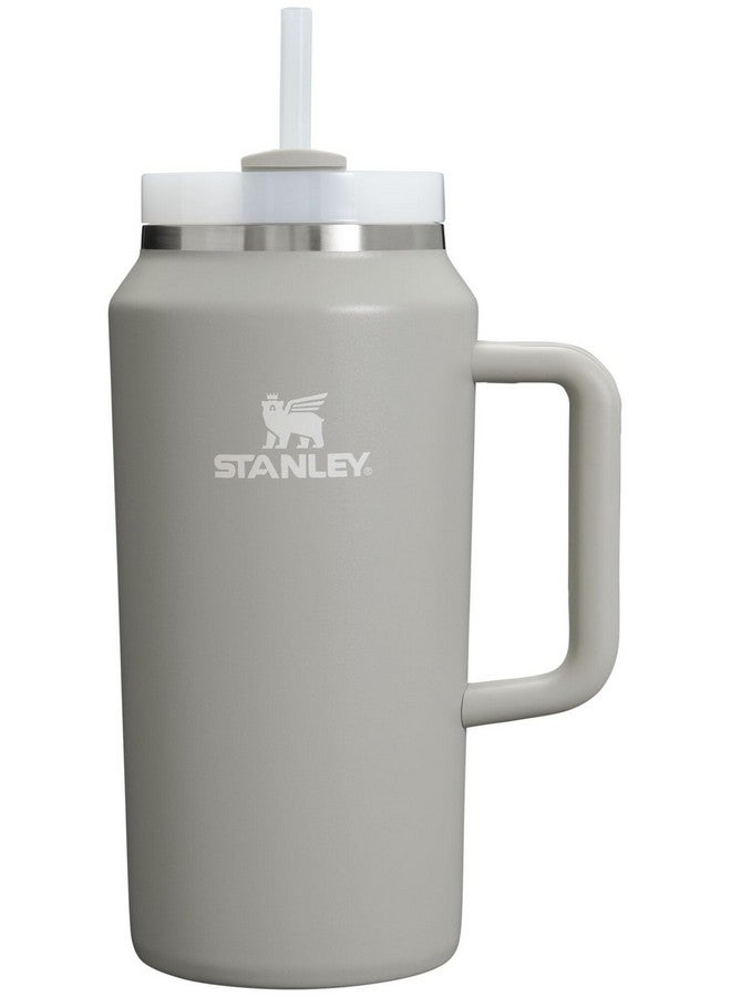 Stanley Quencher H2.0 Tumbler with Handle & Straw 64 oz | Flowstate 3-Position Lid | Large Capacity for Travel & Sports | Insulated Stainless Steel Cup | BPA-Free | Ash - Image 1