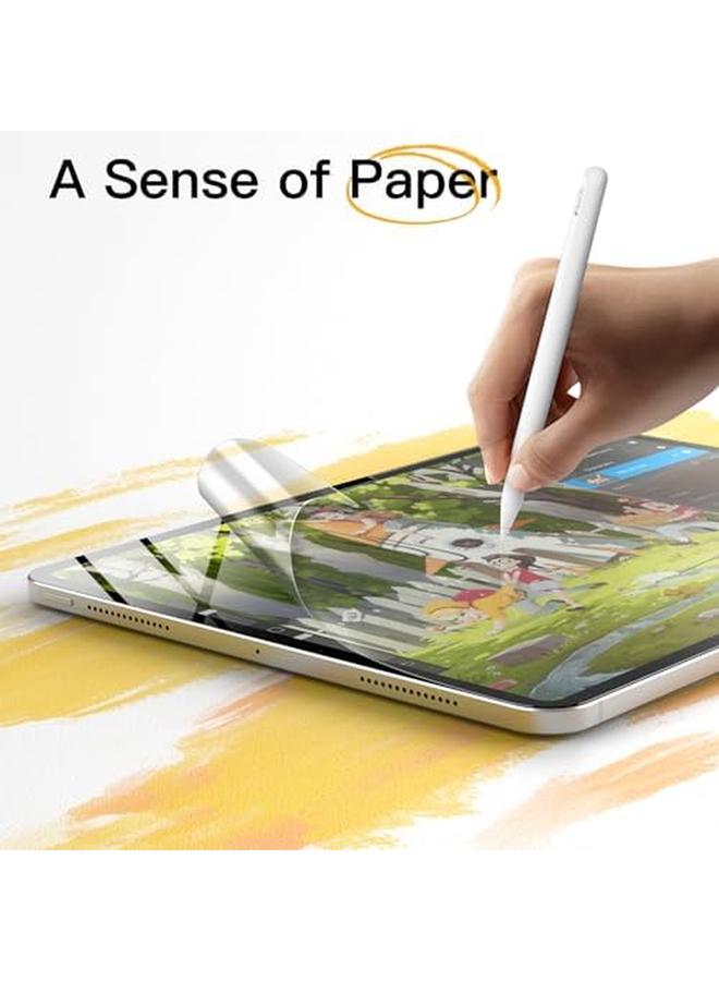 جي تيك واقي شاشة ورقي لجهاز آيباد برو 11 بوصة M4 2024 مضاد للتوهج غير لامع من مادة PET للرسم عبوة واحدة - Image 3