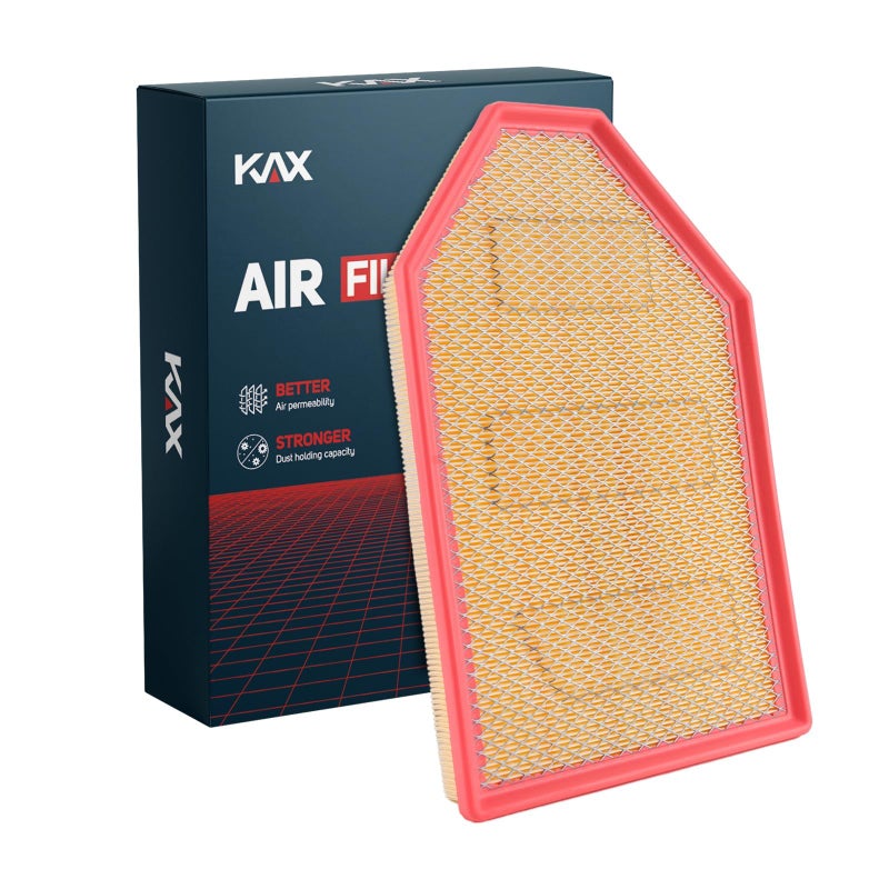 KAX Engine Air Filter, CA11257 Replacement for Charger, Challenger, Chry-sler 300 2011 2012 2013 2014 2015 2016 2017 2018 2019 2020 2021 2022, Advanced Air Filter Media, Increased Acceleration