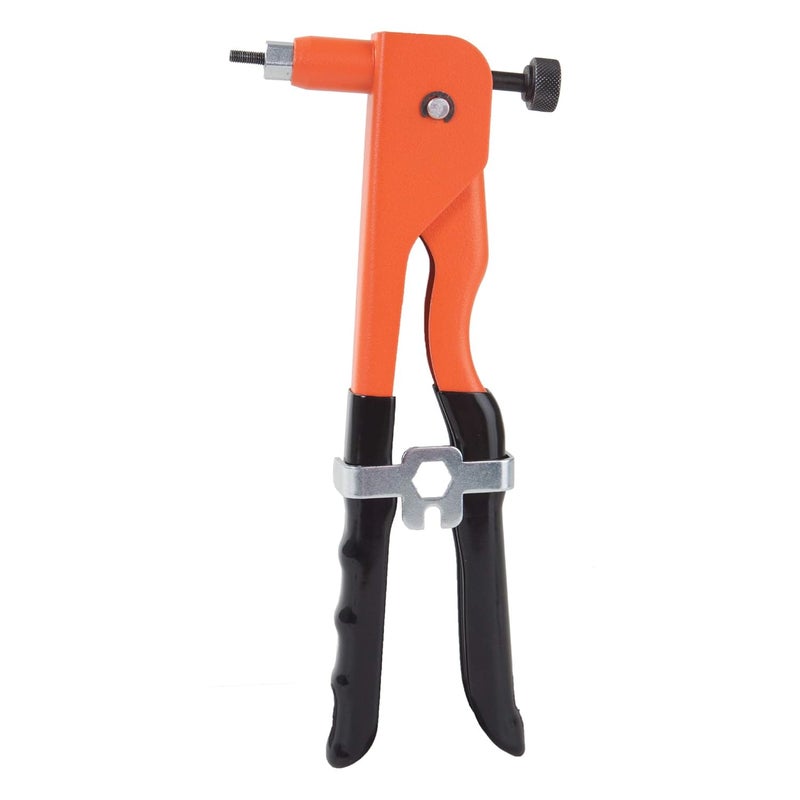 GROZ GROZ Nut Riveter Kit with safe lead free powder coated finish Ideal for inserting threaded rivet style fasteners into thin metal plastic etc Strong Durable Rivet Sizes M4 M5 M6 RTFH20  - Image 1