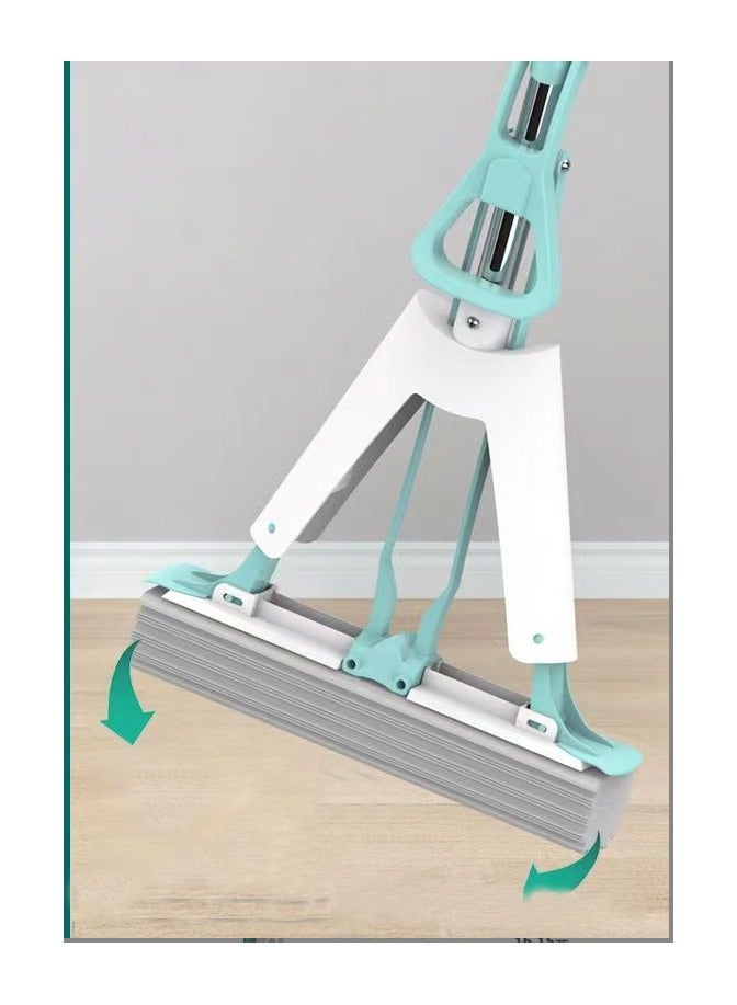 dreamons link Sponge Mop, Large Collodion, Hand-washable, Absorbent Mop, Household Bathroom, Folded in Half, Squeezes Water, With 1 Mop Head - Image 2