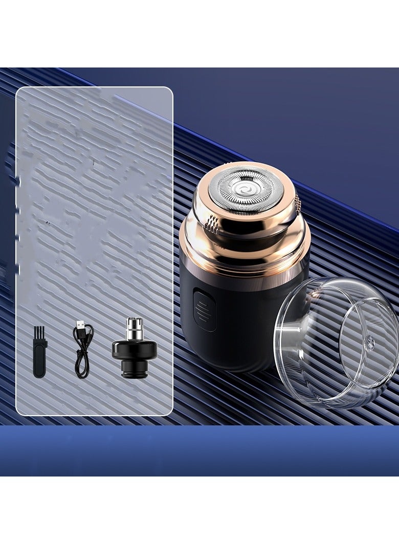 مصغرة ماكينة حلاقة للرجال مناسبة للسيارات ، مكتب ، سفر الأعمالشحن محمول حلق كهربائي للرجال ، - Image 1