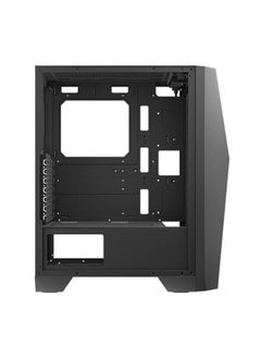 ANTEC Antec AX51 Mid Tower ATX Case – Mesh Front Panel for Enhanced Airflow, Tempered Glass Side Panel, Supports Up to 6 Fans (120mm/140mm), Radiator Support (360mm Front, 240mm Top, 120mm Rear), GPU Clearance up to 350mm, Flexible Storage Options (2 x 3.5” HDD, 2 x 2.5” SSD), Tool-less Design, Superior Cable Management, Front I/O USB 3.0/2.0, HD Audio, Easy Access Dust Filters, Black | AX51  - Image 5