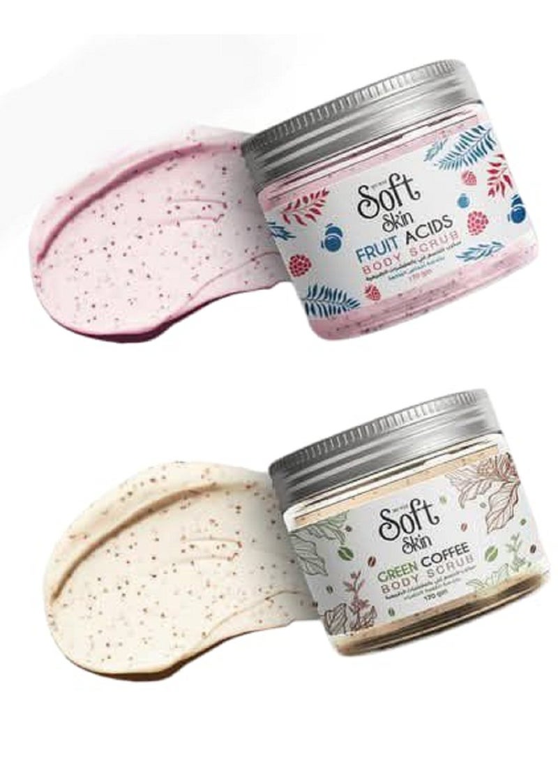 My Way Exfoliating Mask to Lighten and Moisturize the Skin and Body, 2 Pieces