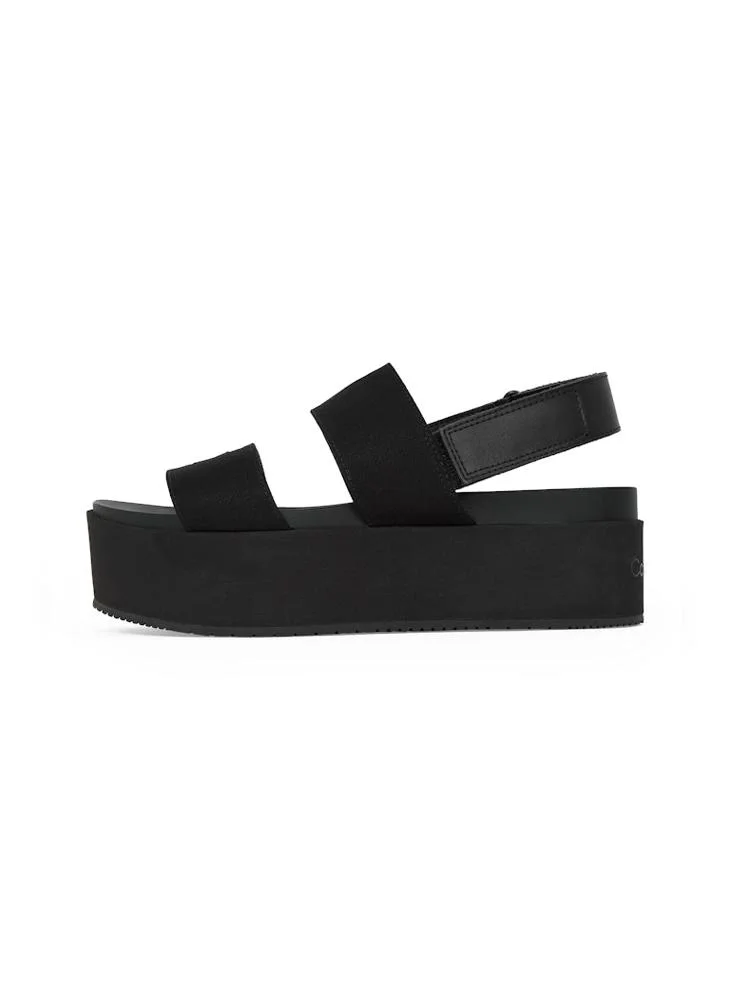 كالفن كلاين جينز Causal Low Heel Wedge Sandals