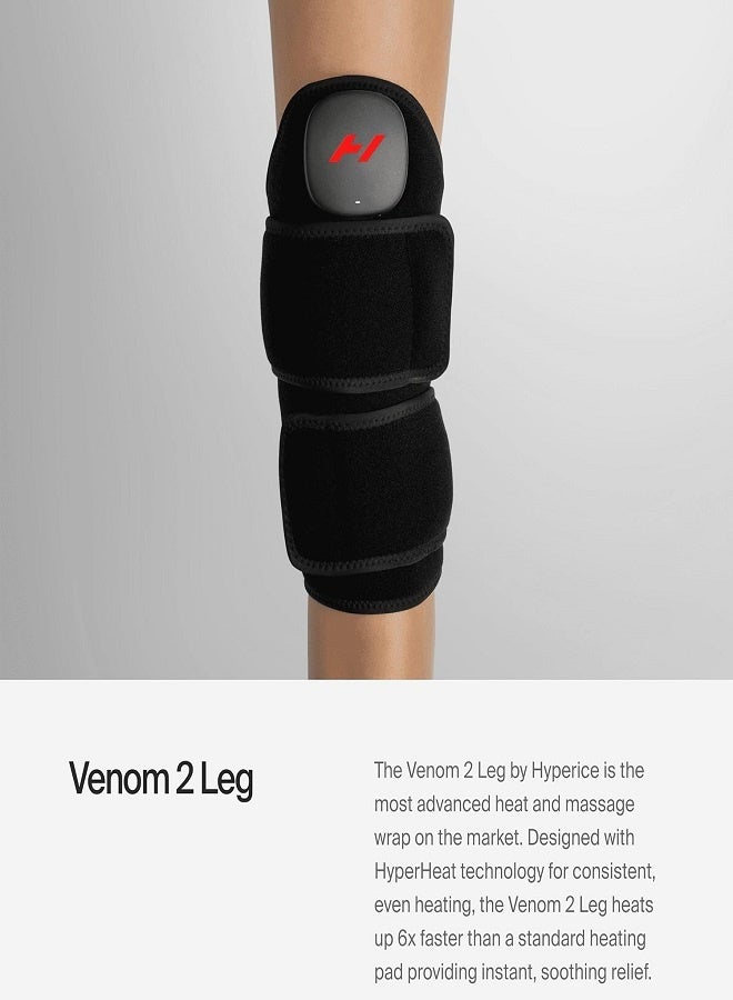 HYPERICE Venom 2 - Advanced Heat + Vibration Wrap (Leg)  - Image 2