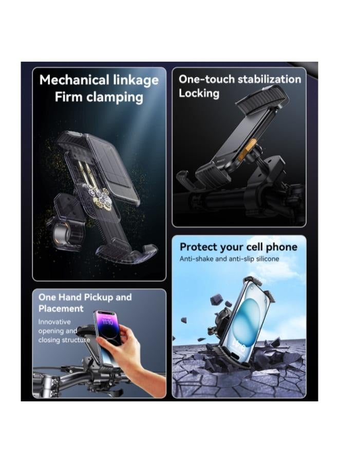 Yesido C249 360 Rotation Adjustable One-touch Stabilization Locking Bicycle Car Phone Holder - Image 3