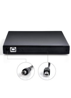Generic External CD DVD Drive USB 2.0 Slim Portable USB 2.0 CD-RW DVD-RW Reader Writer for Laptop Notebook Desktop  - Image 2