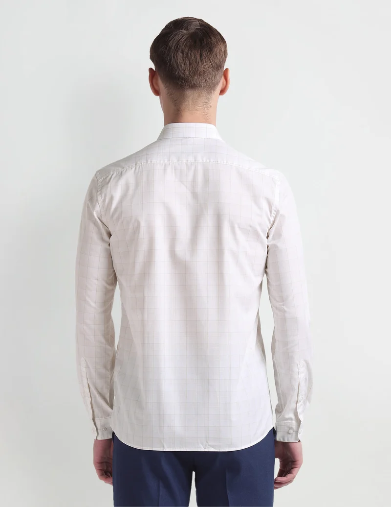 Arrow  Tartan Check Cotton Shirt for Men | Best Price UAE