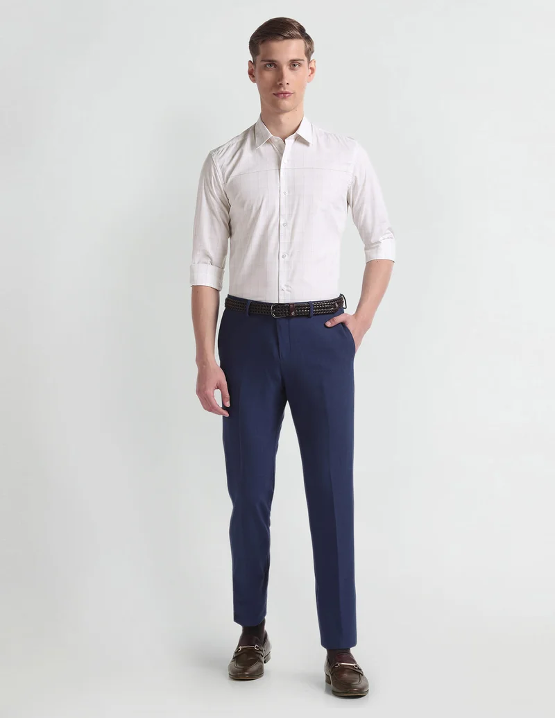 Arrow  Tartan Check Cotton Shirt for Men | Best Price UAE