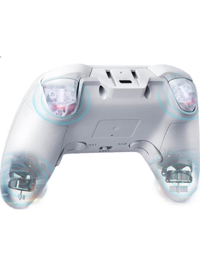 ThundeRobot G50 Ultra Wireless Gaming Controller Xbox-Style Controller Tmr Joystick Hall Trigger Vibration Bluetooth Motion Sensing Pc Computer 1000Hz Report Rate Black Myth White - Image 2