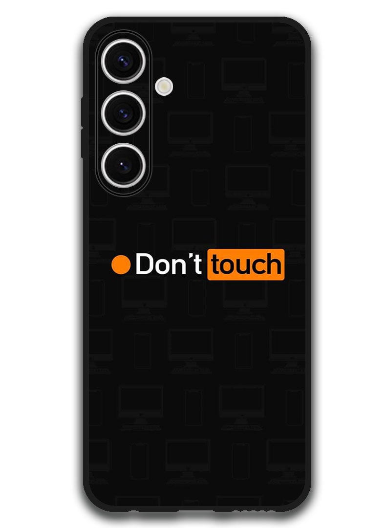 Theodor Protective Case Anti Scratch Shock Proof Bumper Cover For Samsung Galaxy S24 FE Dont Touch (4) - Image 1