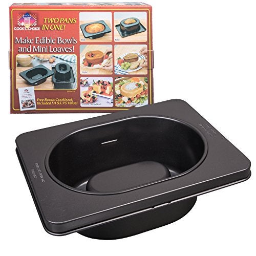 Cook's Choice The Original Better Baker Edible Food Bowl Maker- Bake Extra Large Dessert & Dinner Bowls or Muffins - Image 1