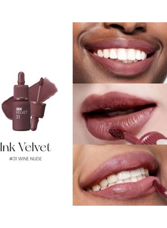 Peripera Ink Velvet 31 Wine Nude 4g - Image 4