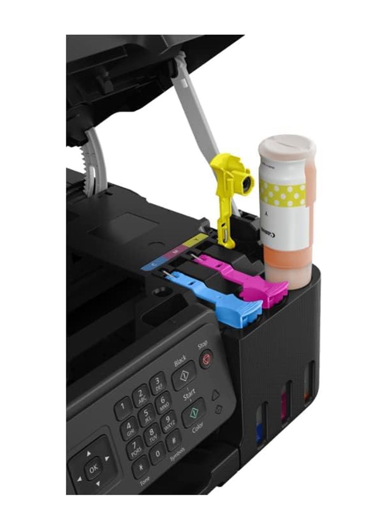 Canon Pixma G4470 Wireless Colour All-In-One Refillable MegaTank Inkjet Printer # 5807C009 Black - Image 5
