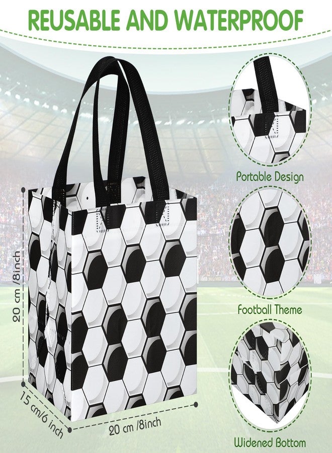 Kigeli 60 Pcs Sports Party Favor Bags Sport Gift Bags Ball Wrap Non Woven Treat Bag with Handles Sports Themed Party Favors - Image 3