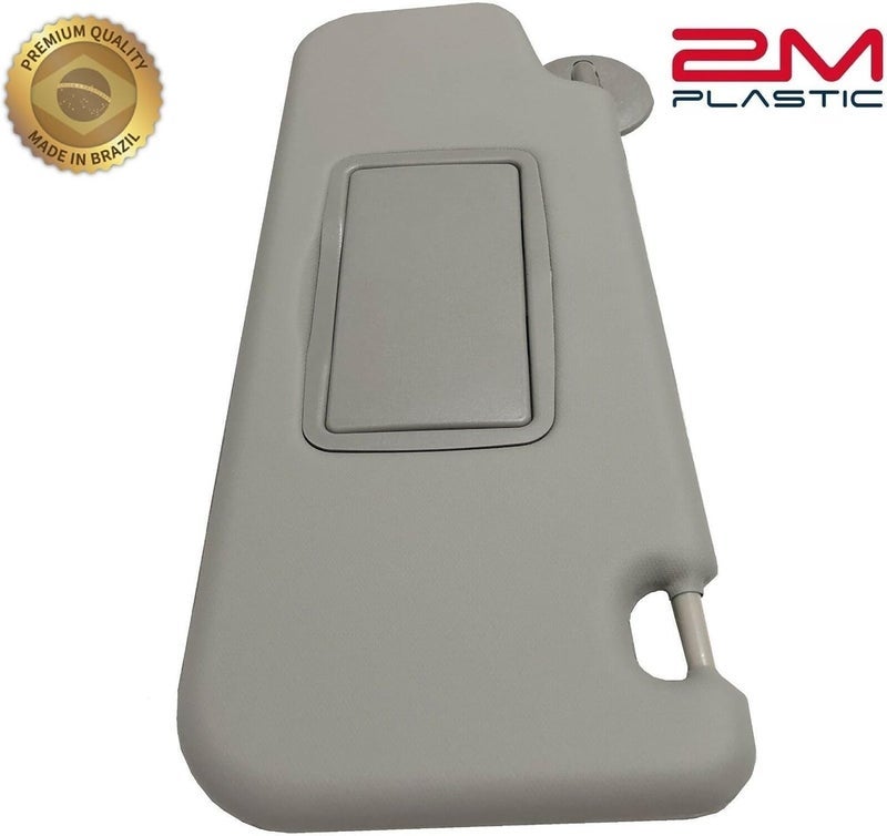 2M PLASTIC Gray Sun Visor Replacement for Chevy Sonic & Spark (2012-2020, 2011-2022) - Pair - Image 5