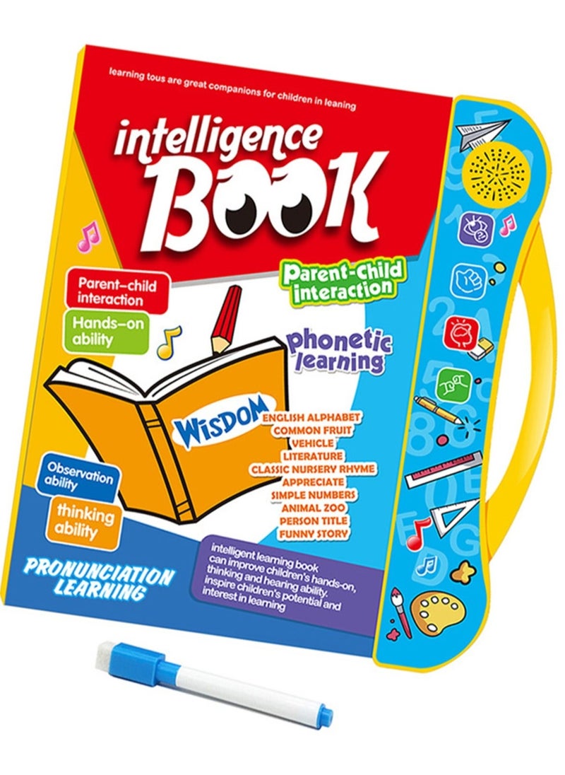 Generic - Children's English Pointing Reading Machine Learning Toy 3 Year Old Enlightenment 3D Book - Image 1
