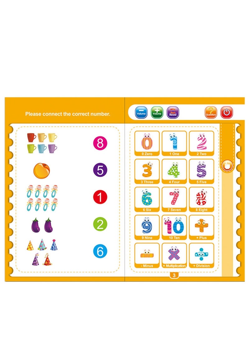 Generic - Children's English Pointing Reading Machine Learning Toy 3 Year Old Enlightenment 3D Book - Image 1