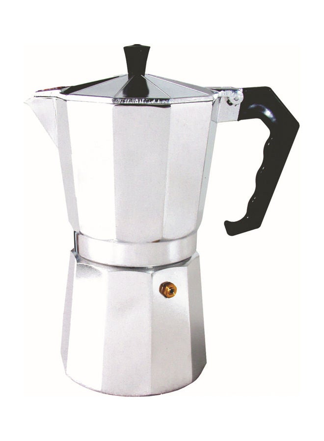 Stove Top Coffee Maker Silver 20.05x14.05x10.3cm  - Image 1