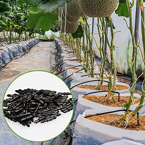 JAYEE 100 Pack Drip Irrigation 1/4' Barbed Coupling Fittings, Barbed Connectors Fits Universal 1/4-Inch Tubing, Irrigation Coupler for Sprinkler System - Image 4