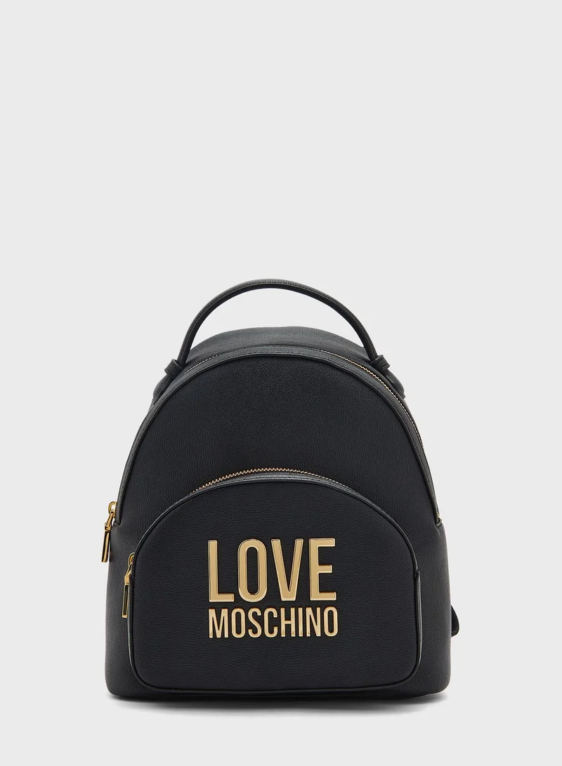 Love Moschino Love Lettering Backpack