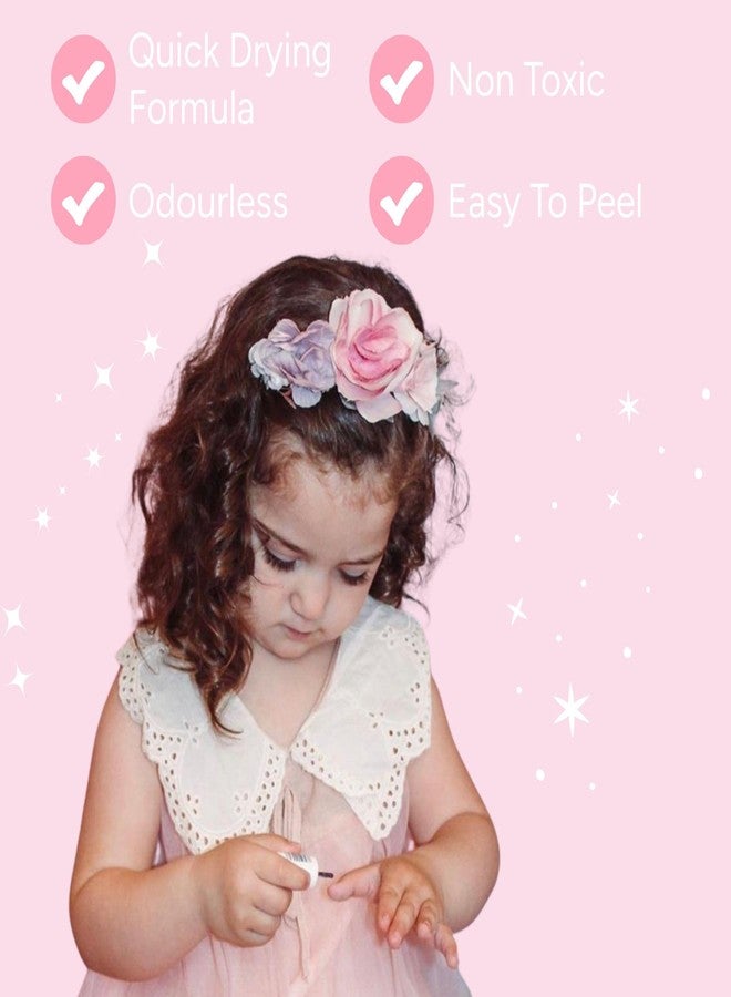 MISS NELLA Peel-Off Nail Polish for Kids (Happily Ever After) - Image 4