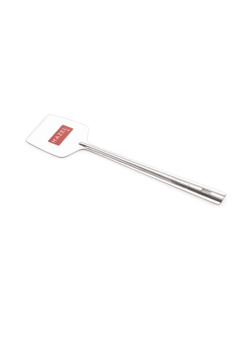 Hazel - HAZEL Stainless Steel Dosa Flat Base Taveta Tavethi Palta Turner Spoon - Image 1