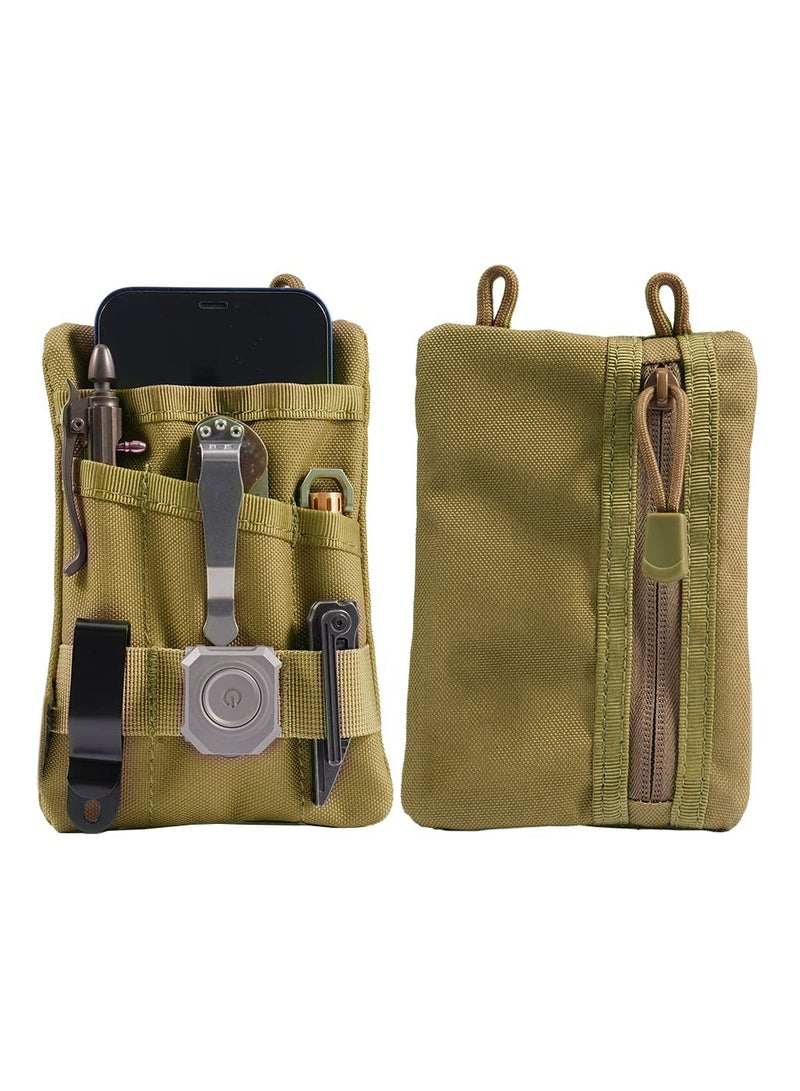 YelaJoy Pocket Organizer, Tool Pocket Organizer for Men, Pocket Organizer Storage EDC Gears, Best Gift to Keep Organized, Hold Your Flashlight, Pocket Knife, Tactical Pen, Notebook(Includes shoulder straps） - Image 1