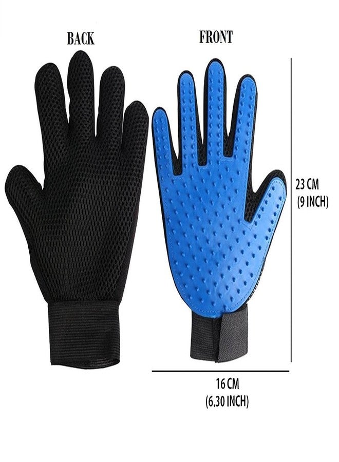 Luxula Animal Pet Hair Remover 5 Finger Grooming Rubber Gloves Cleaning Massaging Tool for Dog and Cat - Image 5