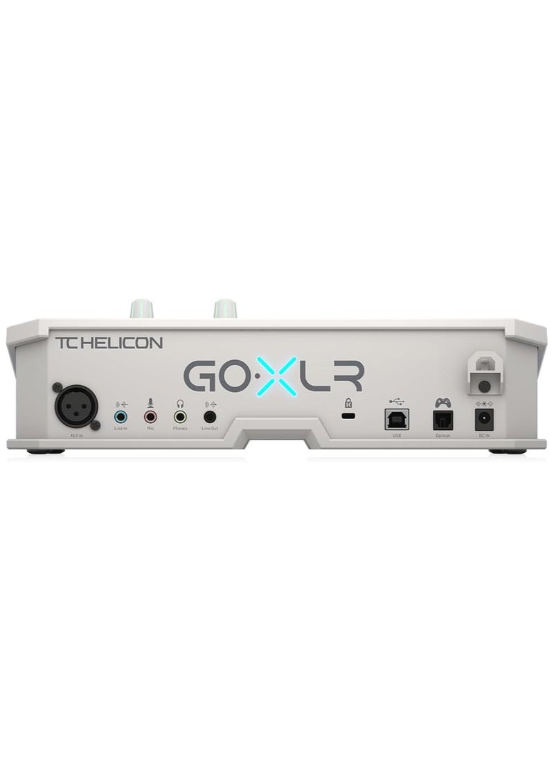 TC HELICON TC HELICON Online Broadcaster Platform with 4-Channel Mixer, Motorized Faders, Sound Board an GOXLRWhite  - Image 5