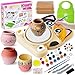 Insnug Pottery Wheel for Kids Pottery Arts and Crafts for Kids Ages 812 with 3 Pack Painting Kit Air Dry Clay Art Supplies Toys for Girls Boy Christmas Birthday Gift for 6 - Image 3