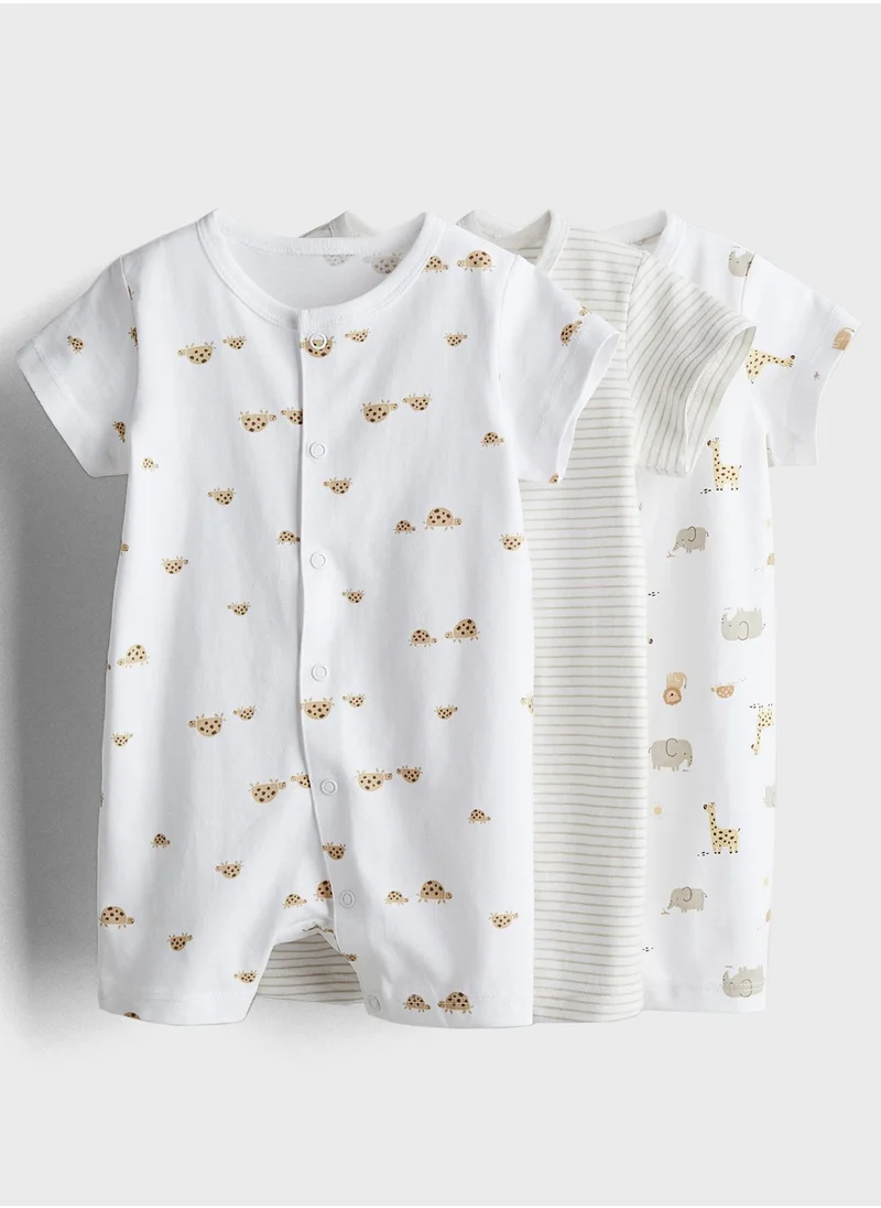 H&M Kids 3 Pack Printed Bodysuit