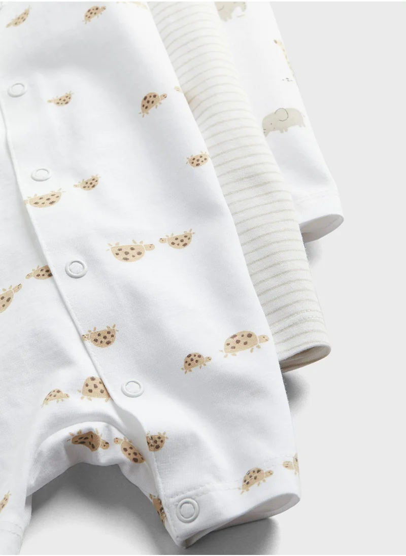 H&M Kids 3 Pack Printed Bodysuit