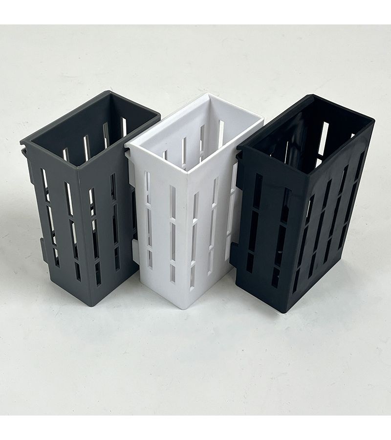 Set Of 2 Black Hydroponic Plant Holders For Fish Tanks Growing Aquatic Plants Wall Mounted - Image 4