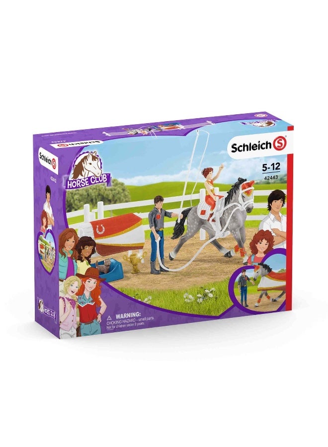 Schleich Schleich Horse Club Mia's Vaulting Riding Set - Image 1