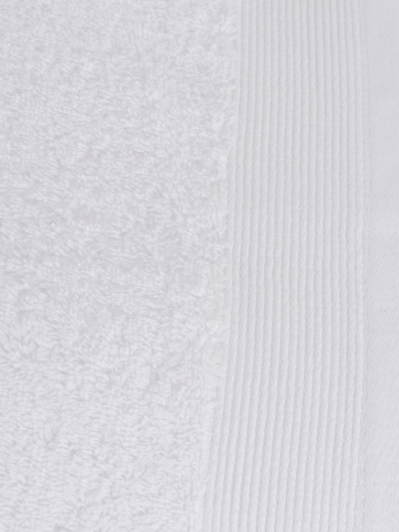 maspar 100% Cotton Embedded Stripe Hand Towel, Set of 2, 40 x 70 cm, White - Image 3