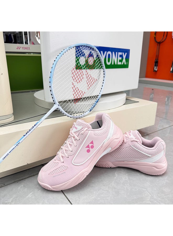 Yonex Badminton Shoes Compeion Training Power Cushion Shock Absorption Non-slip Breathable Sports Shoes Shb470cr Light Pink Size 39 - Image 1