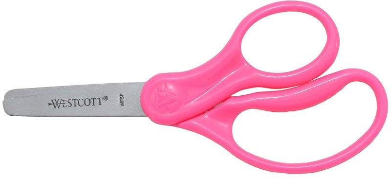 Westcott Westcott 13130 Right- and Left-Handed Scissors, Kids' Scissors, Ages 4-8, 5-Inch Blunt Tip, Assorted - Image 2