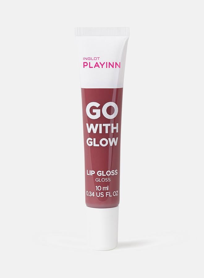 Inglot Playinn Go With Glow Lip Gloss Go With Cherry 24 - Image 1